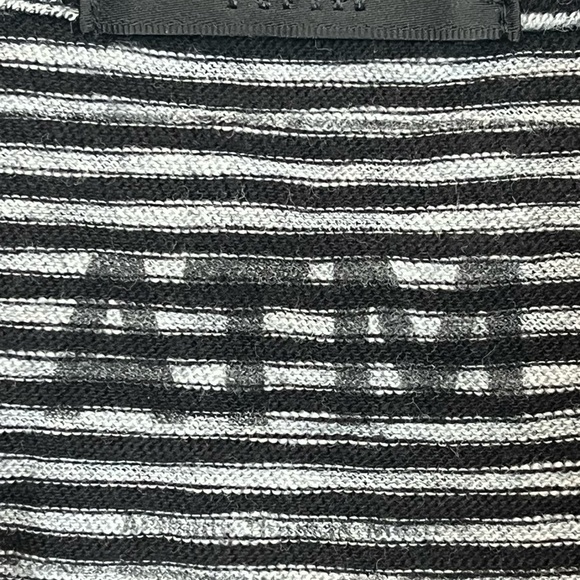 ATM Striped Hooded Pullover Sweater Sz S Drawstrings Made in Peru Boho Soft Cozy - Picture 4 of 14